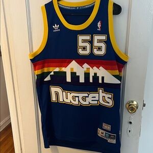 Adidas Multicolor Denver Nuggets Jersey Mutombo sz Medium